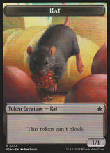 Load image into Gallery viewer, Magic the Gathering: Foundations Rat T0030 Token
