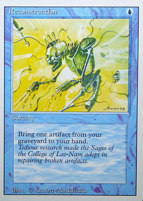 Magic the Gathering: Revised/3rd Edition
Reconstruction - Revised - Common - 077