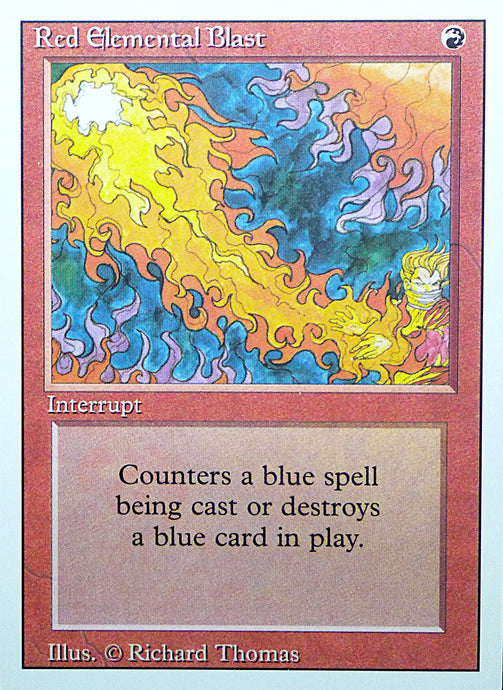 Magic the Gathering: Revised/3rd Edition
Red Elemental Blast - Revised - Common - 171