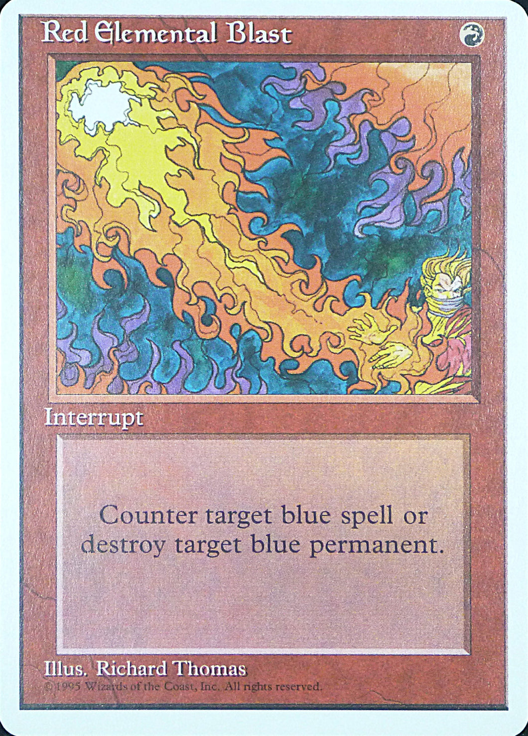 Magic the Gathering: Fourth Edition

Red Elemental Blast Fourth C0218