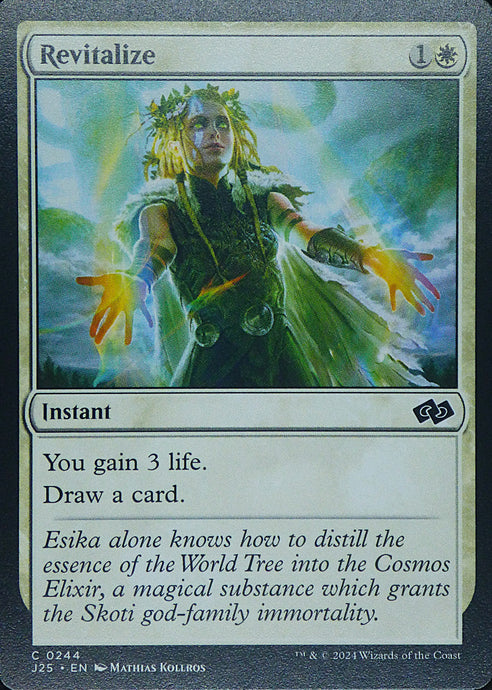 Magic the Gathering: Foundations Jumpstart

Revitalize J25 C0244