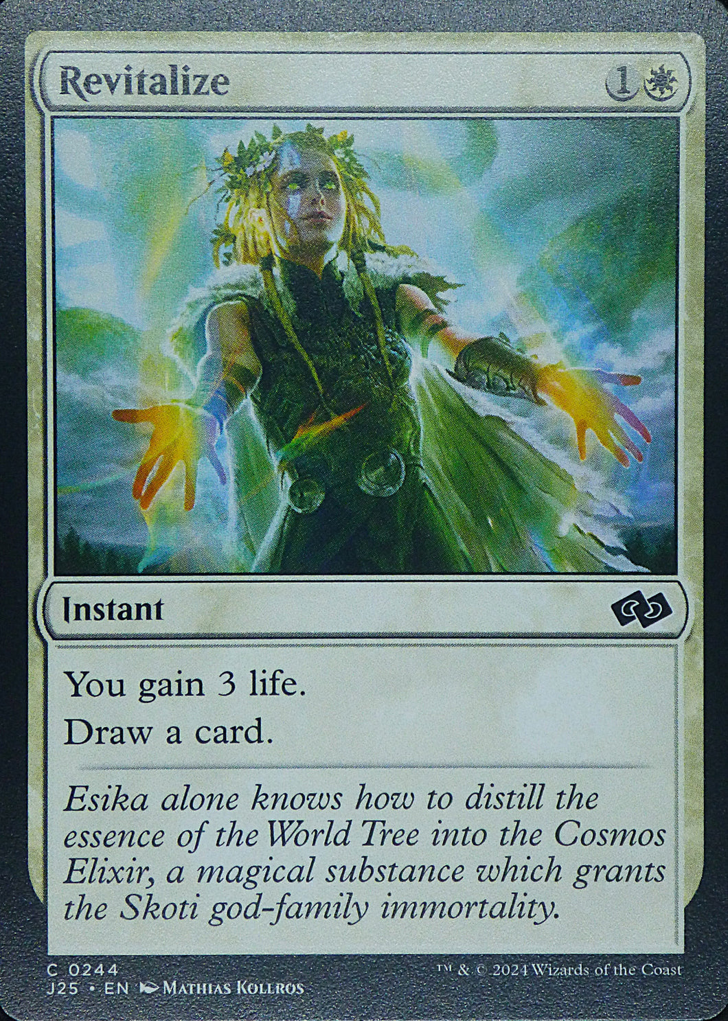 Magic the Gathering: Foundations Jumpstart

Revitalize J25 C0244