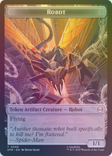 Load image into Gallery viewer, Food / Robot (Spider-Man Token Foil)
