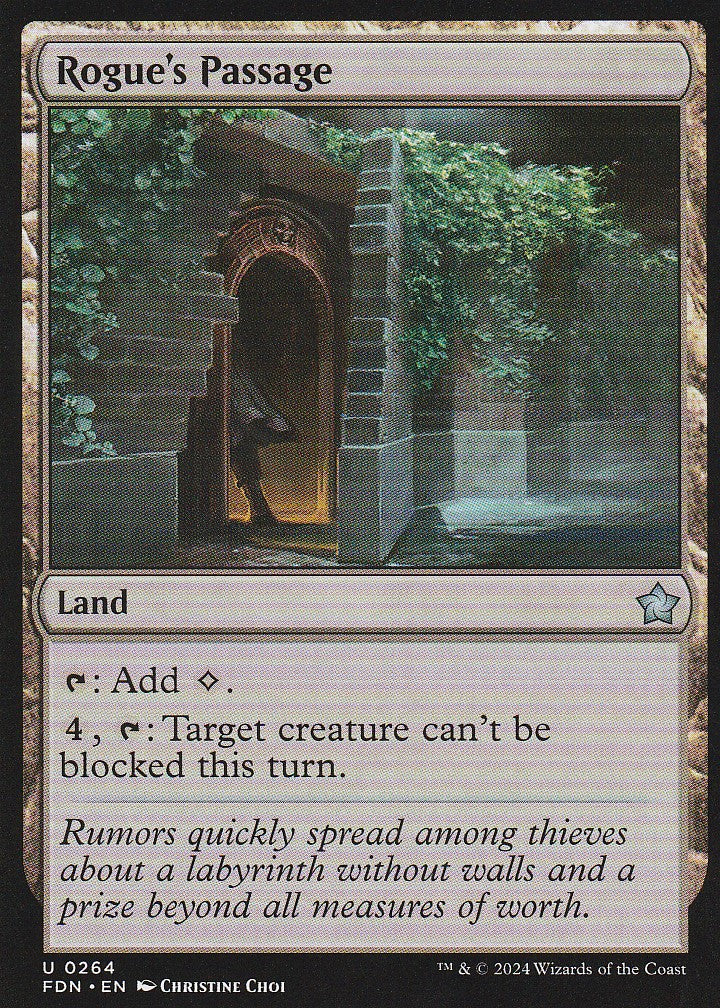 Magic the Gathering: Foundations Rouge's Passage FDN U0264 Non-Foil