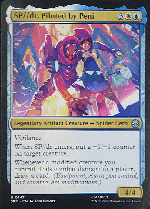 Magic the Gathering: Spider-Man

SP//dr, Piloted by Peni SPM U0147