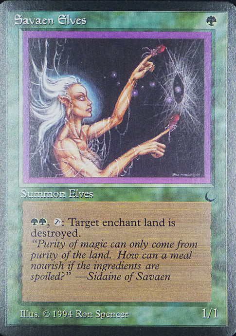 Magic the Gathering: The Dark

Savaen Elves The Dark C0084