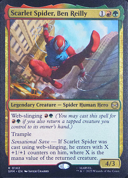 Magic the Gathering: Spider-Man

Scarlet Spider, Ben Reilly SPM R0142