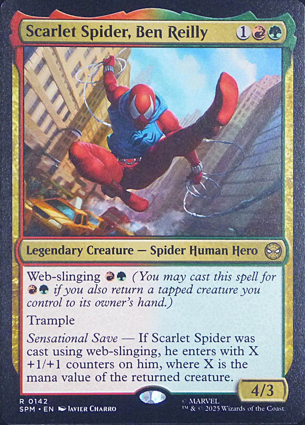 Magic the Gathering: Spider-Man

Scarlet Spider, Ben Reilly SPM R0142