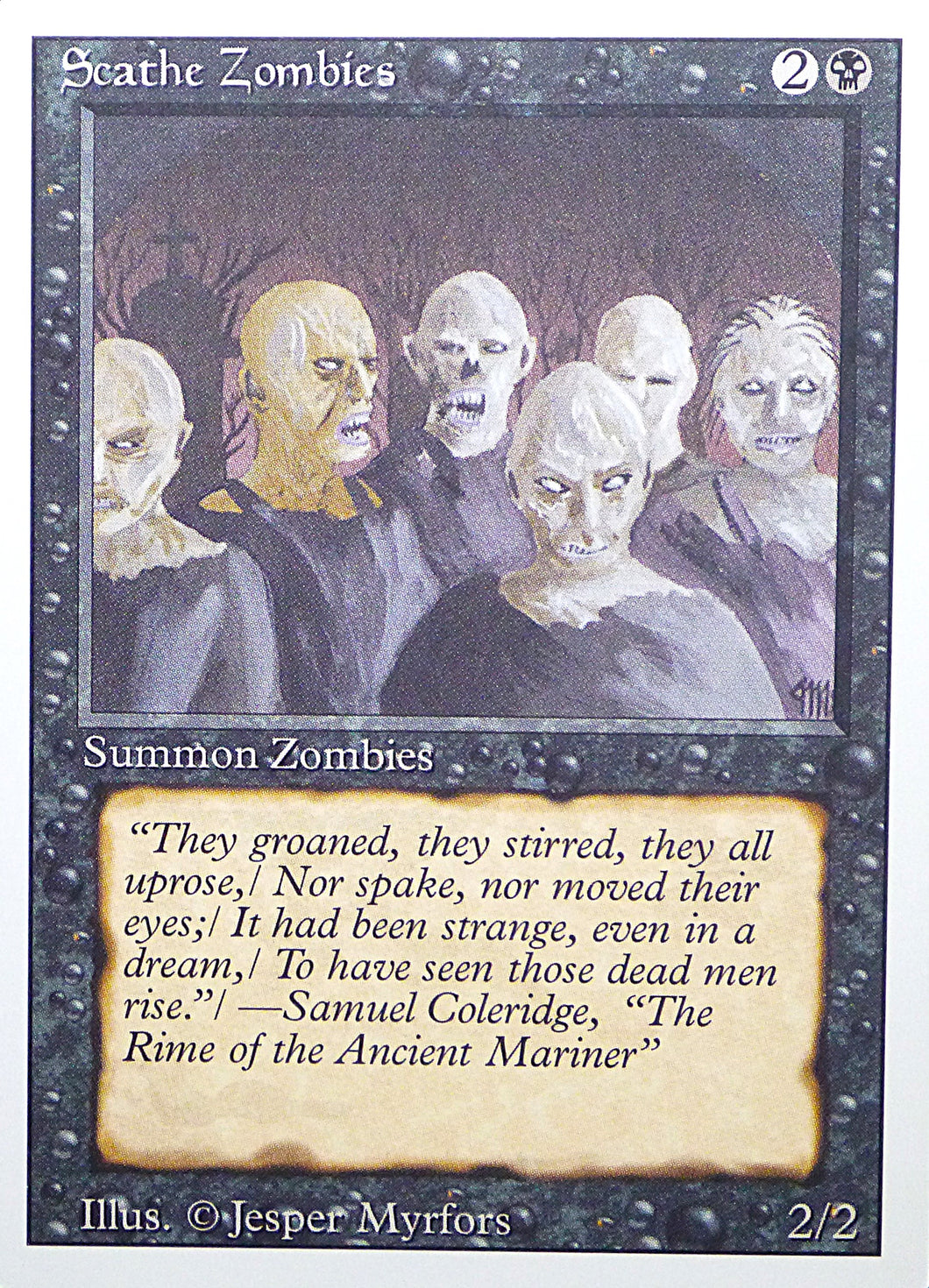Magic the Gathering: Revised/3rd Edition
Scathe Zombies - Revised - Common - 127