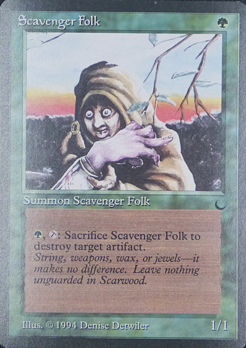 Magic the Gathering: The Dark

Scavenger Folk The Dark C0087