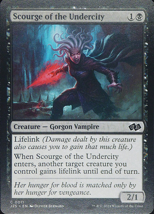 Magic the Gathering: Foundations Jumpstart

Scourge of the Undercity J25 C0011