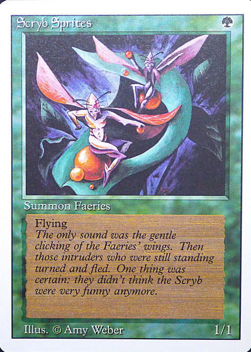 Magic the Gathering: Revised/3rd Edition
Scryb Sprites - Revised - Common - 215