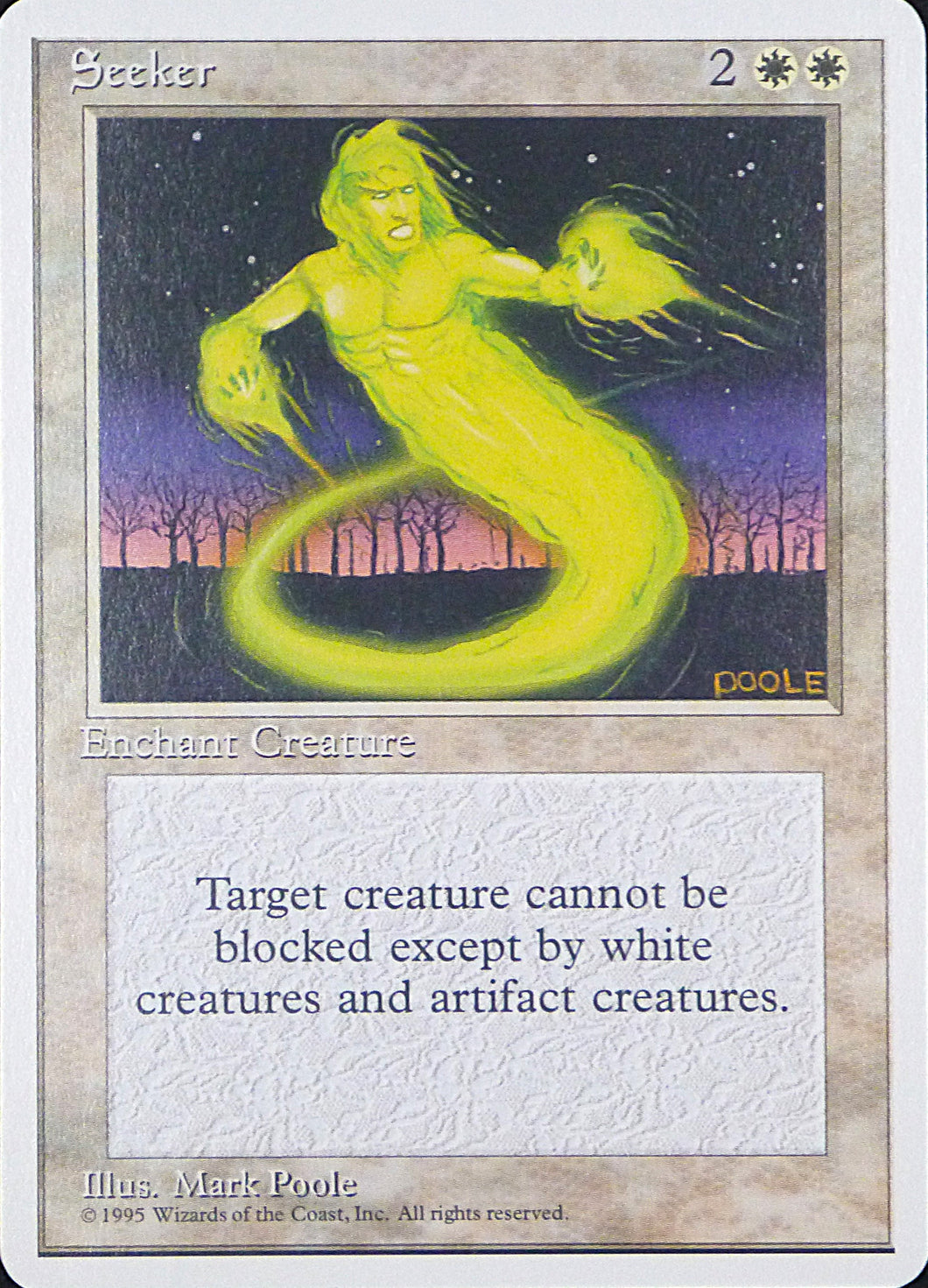 Magic the Gathering: Fourth Edition

Seeker Fourth C0049