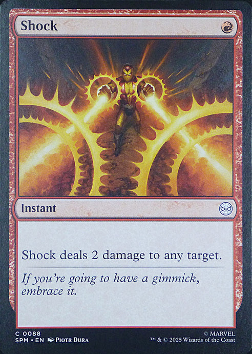 Magic the Gathering: Spider-Man

Shock SPM C0088