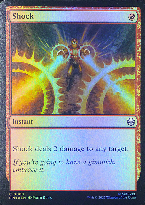 Magic the Gathering: Spider-Man

Shock SPM C0088 - Foil