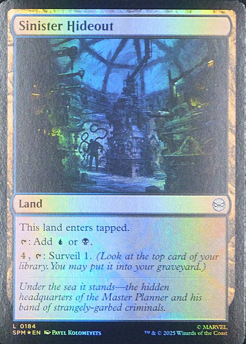 Magic the Gathering: Spider-Man

Sinister Hideout SPM L0184 - Foil
