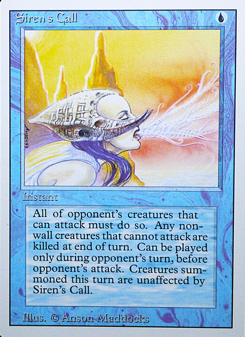 Magic the Gathering: Revised/3rd Edition
Siren's Call - Revised - Uncommon - 080