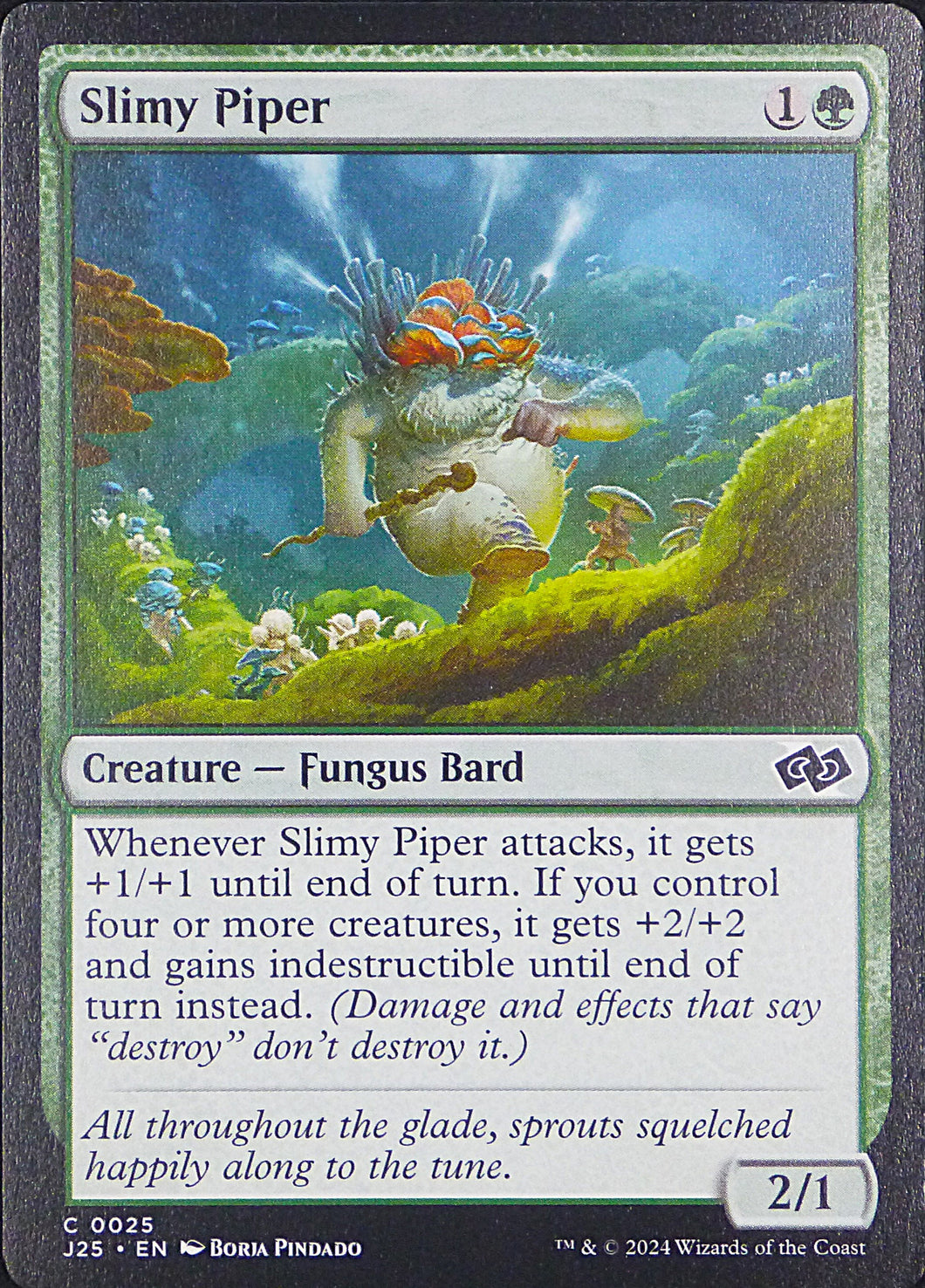 Magic the Gathering: Foundations Jumpstart

Slimy Piper J25 C0025