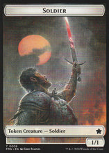 Load image into Gallery viewer, Magic the Gathering: Foundations Soldier FDN T0006 Token
