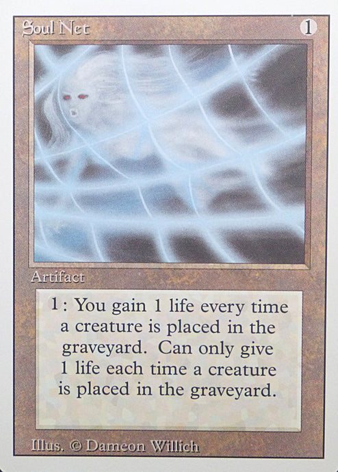 Magic the Gathering: Revised/3rd Edition
Soul Net - Revised - Uncommon - 275
