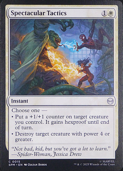 Magic the Gathering: Spider-Man

Spectacular Tactics SPM C0015