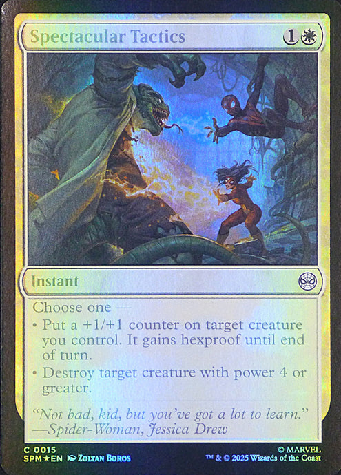 Magic the Gathering: Spider-Man

Spectacular Tactics SPM C0015 - Foil