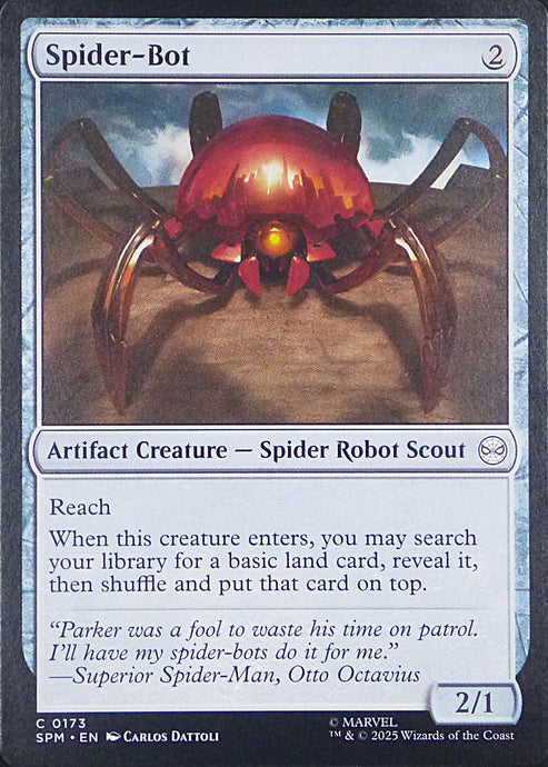 Magic the Gathering: Spider-Man

Spider-Bot SPM C0175