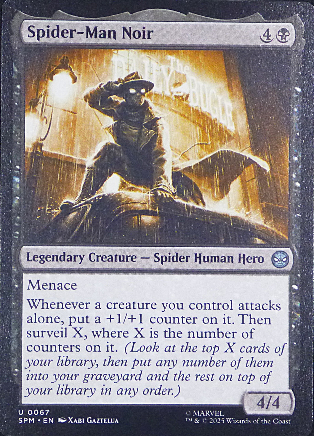 Magic the Gathering: Spider-Man

Spider-Man Noir SPM U0067