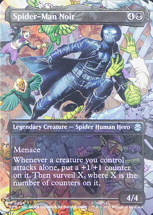 Magic the Gathering: Spider-Man

Spider-Man Noir SPM U0204