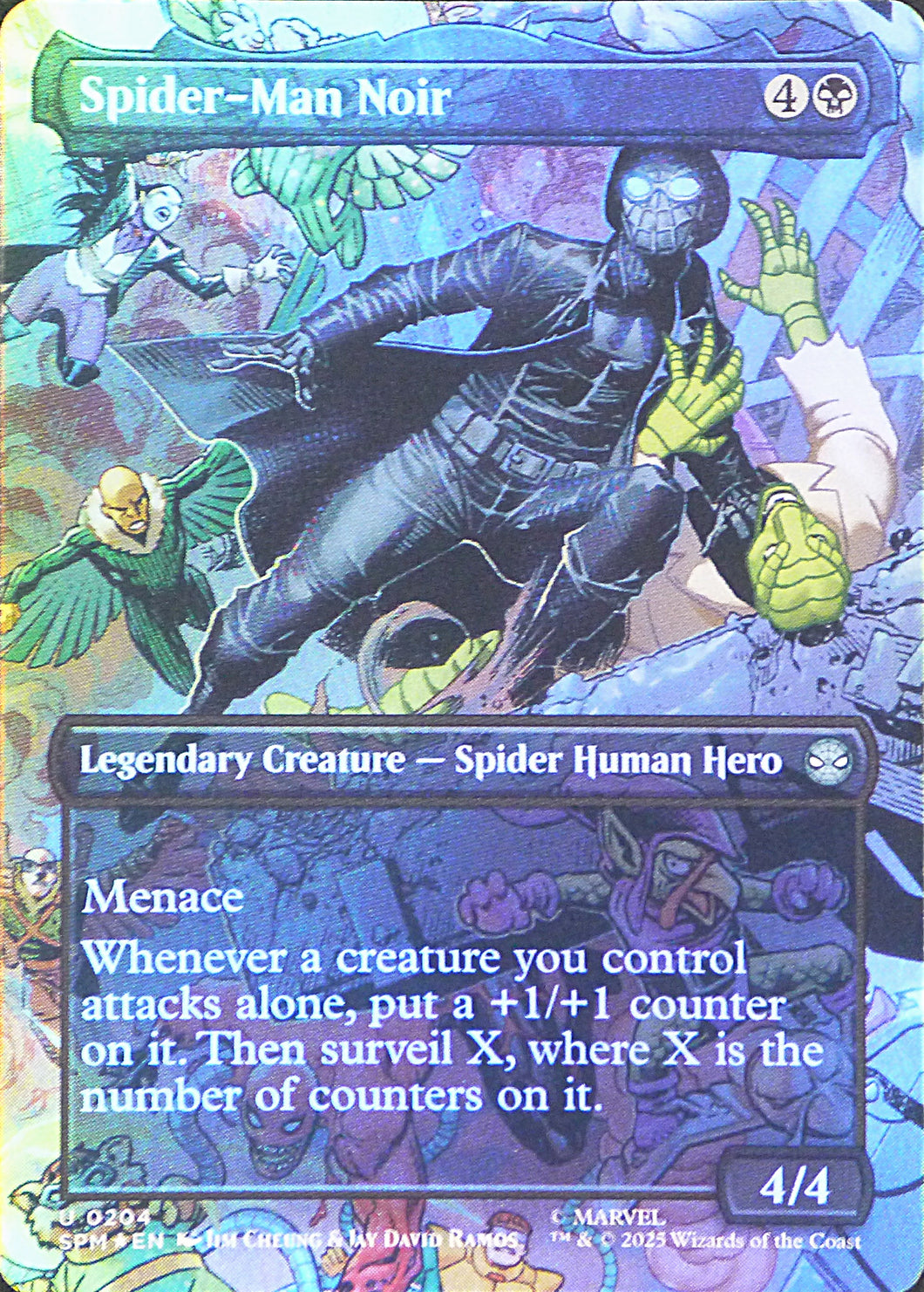 Magic the Gathering: Spider-Man

Spider-Man Noir SPM U0204 Foil
