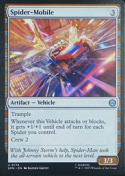 Magic the Gathering: Spider-Man

Spider-Mobile SPM U0174