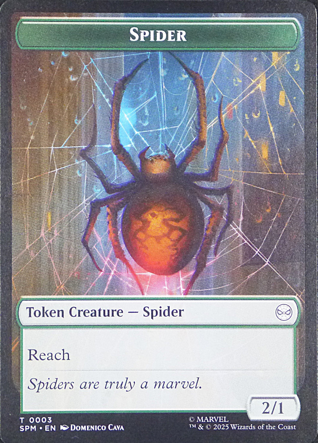 Magic the Gathering: Spider-Man

Spider SPM T0003