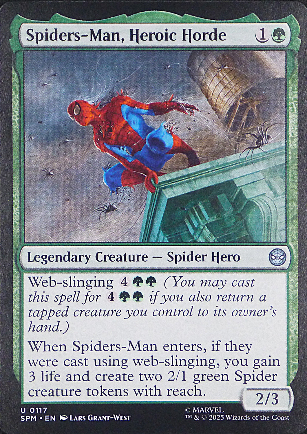 Magic the Gathering: Spider-Man

Spiders-Man, Heroic Horde SPM U0117