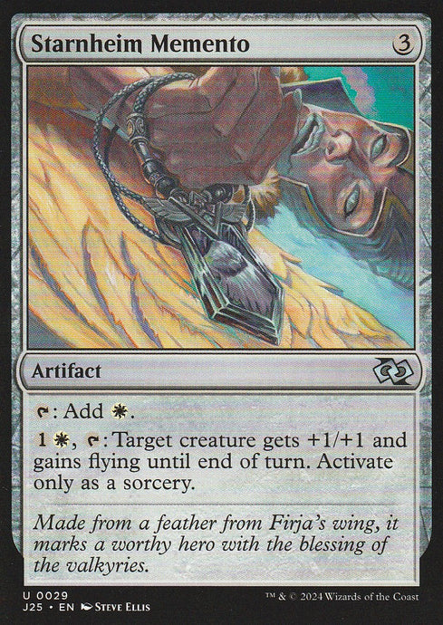 Magic the Gathering: Foundations Jumpstart Starheim Memento J25 U0029