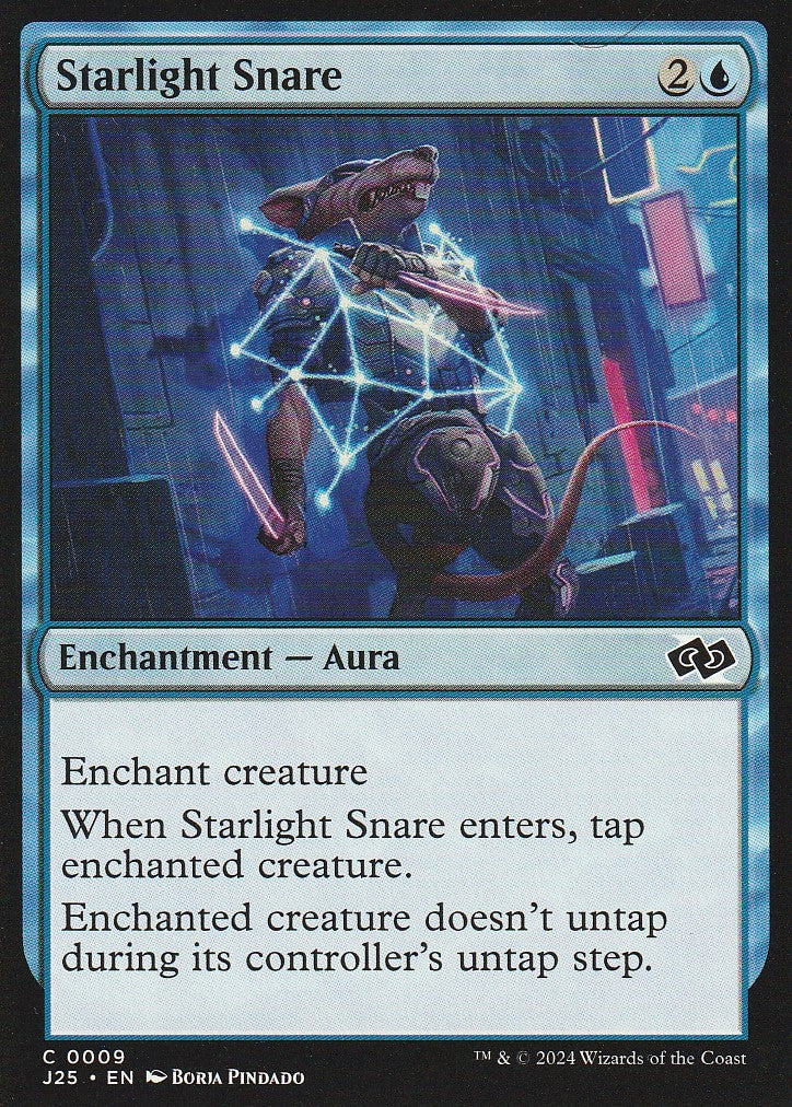 Magic the Gathering: Foundations Jumpstart Starlight Snare J25 C0009