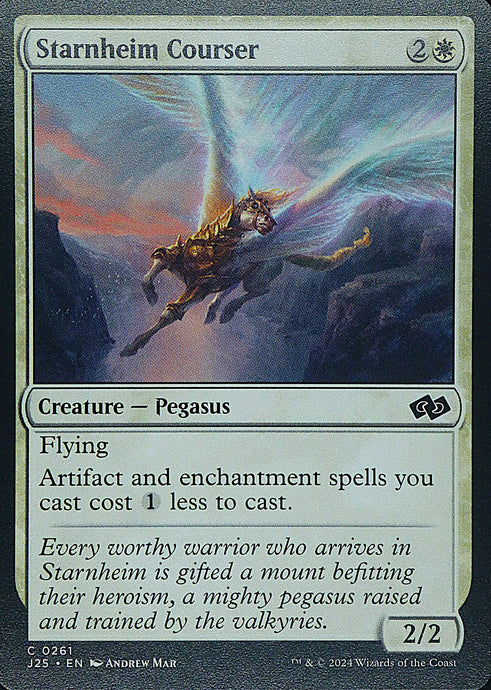 Magic the Gathering: Foundations Jumpstart

Starnheim Courser J25 C0261