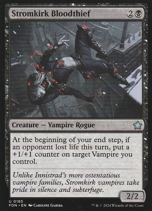 Magic the Gathering: Foundations Stromkirk Bloodthief FDN U0185 Non-Foil