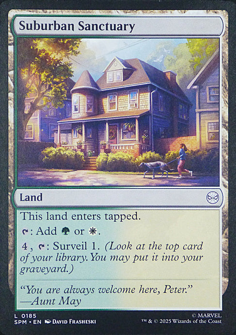 Magic the Gathering: Spider-Man

Suburban Sanctuary SPM L0185