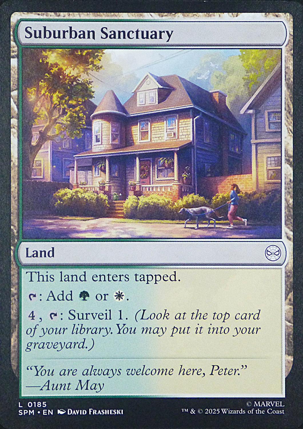 Magic the Gathering: Spider-Man

Suburban Sanctuary SPM L0185