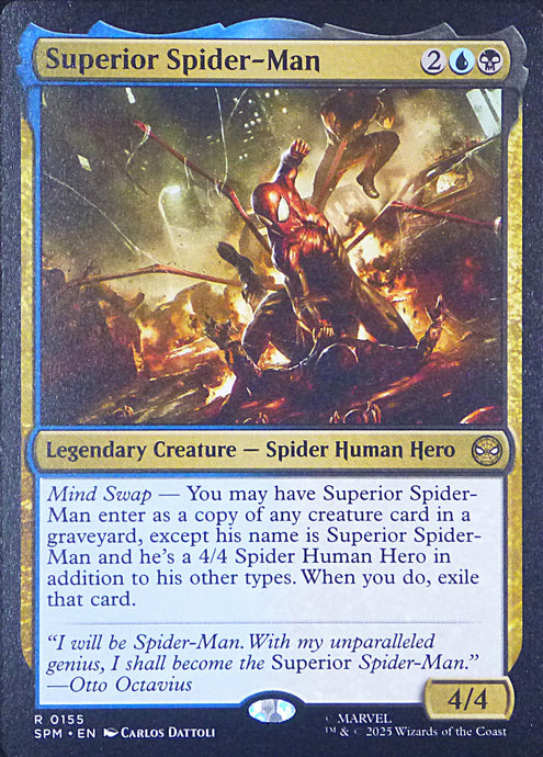 Magic the Gathering: Spider-Man

Superior Spider-Man SPM R0155