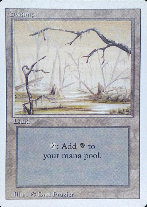 Magic the Gathering: Revised/3rd Edition

Swamp - Revised - Common - 299