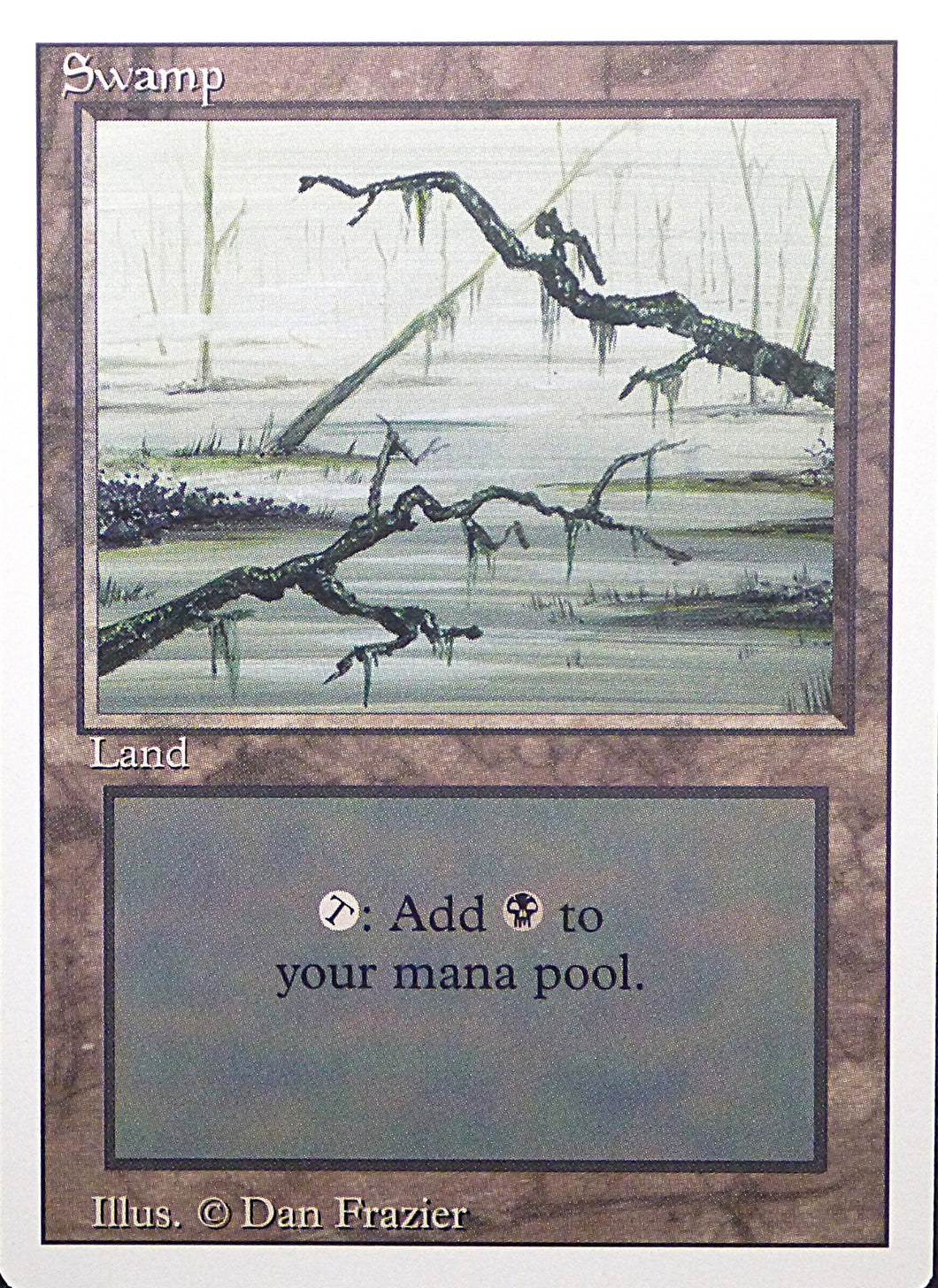 Magic the Gathering: Revised/3rd Edition

Swamp - Revised - Common - 300