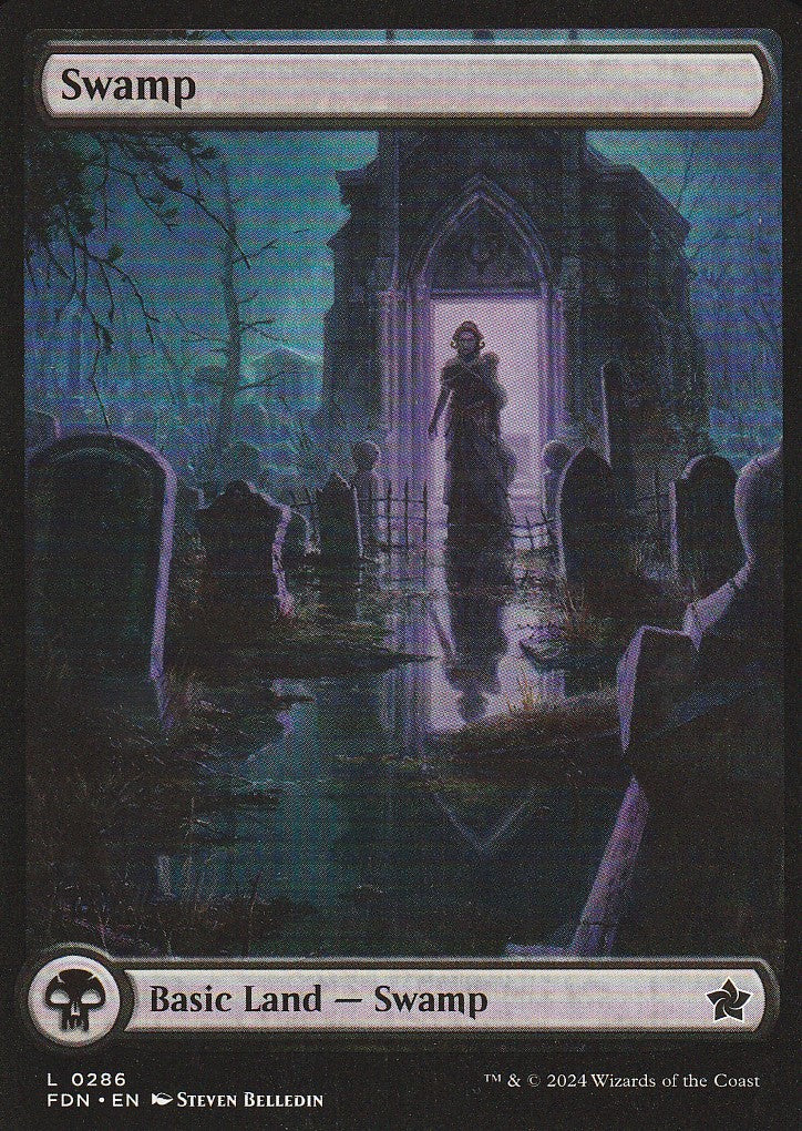 Magic the Gathering: Foundations Swamp FDN L0286 Non-Foil