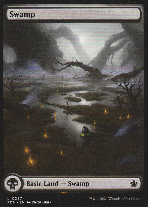 Magic the Gathering: Foundations Swamp FDN L0287 Non-Foil