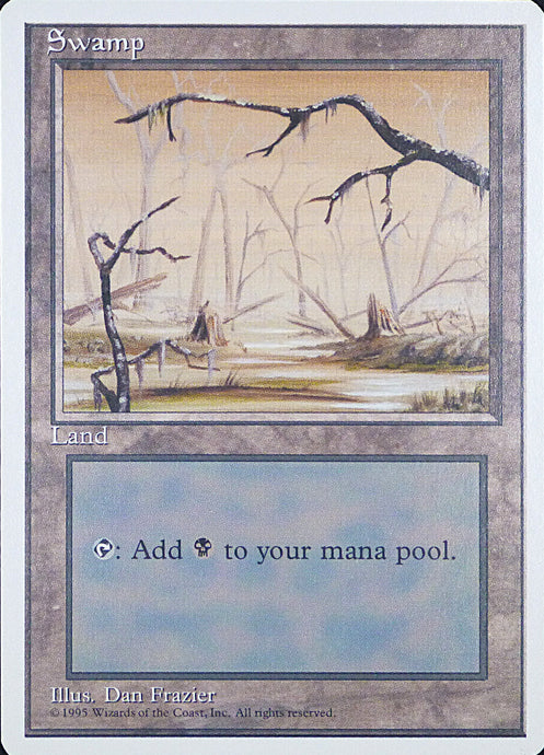 Magic the Gathering: Fourth Edition

Swamp Fourth C0371