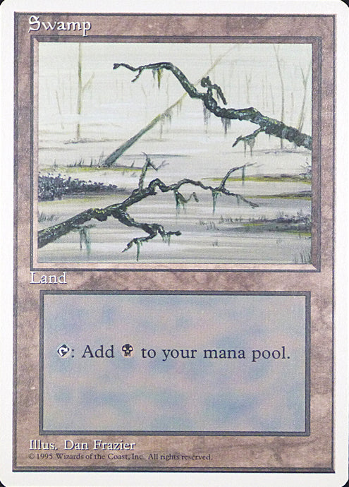 Magic the Gathering: Fourth Edition

Swamp Fourth C0372