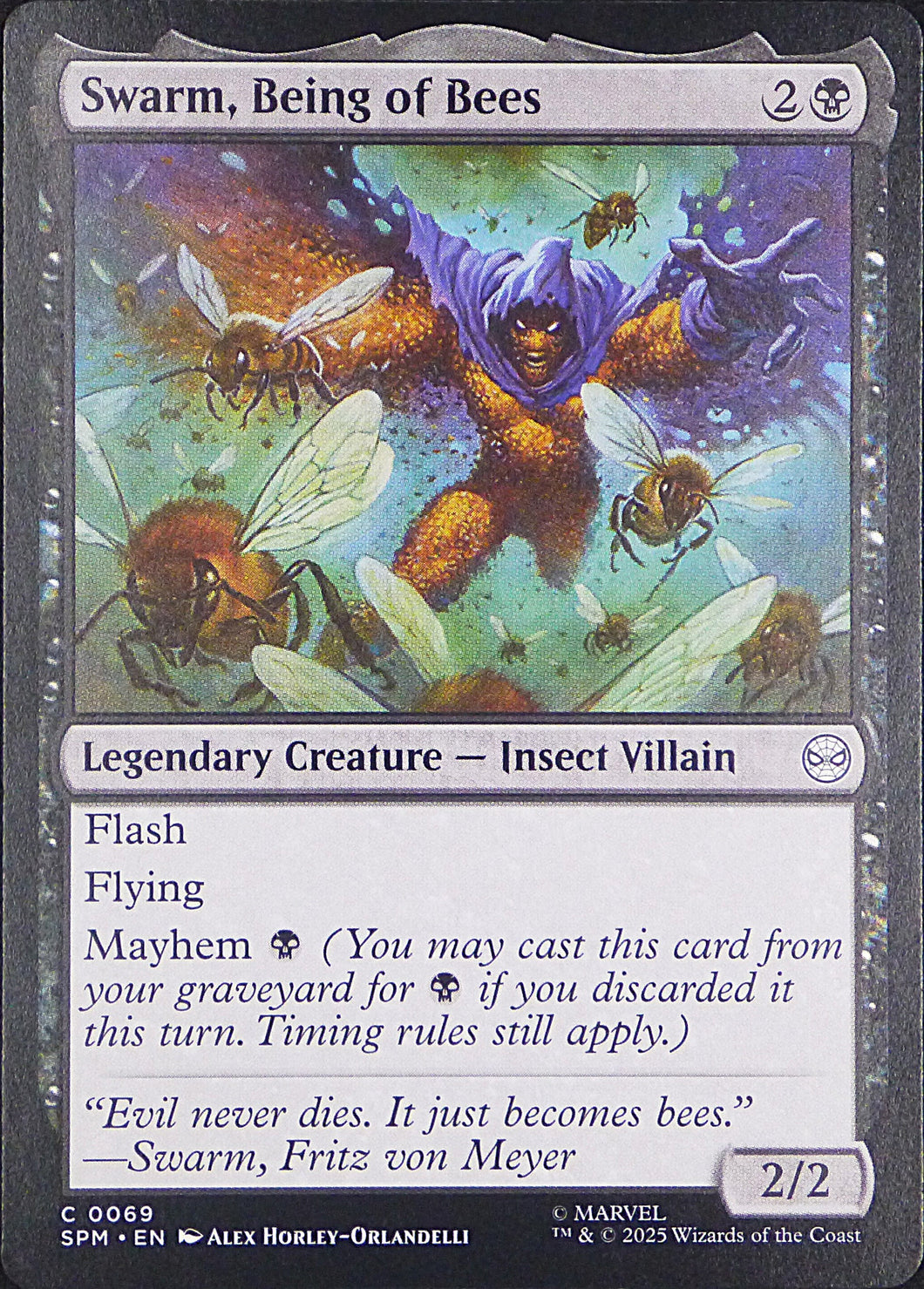 Magic the Gathering: Spider-Man

Swarm, Being of Bees SPM C0069