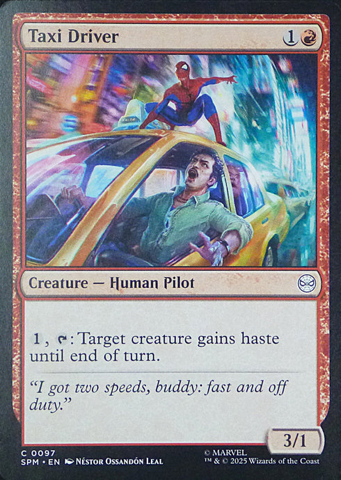 Magic the Gathering: Spider-Man

Taxi Driver SPM C0097
