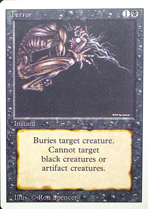 Magic the Gathering: Revised/3rd Edition
Terror - Revised - Common - 132