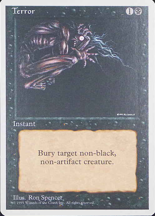 Magic the Gathering: Fourth Edition

Terror Fourth C0164